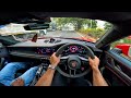 2025 Porsche 911 Carrera 4 GTS POV Test Drive In Kerala Traffic Real Driving Experience