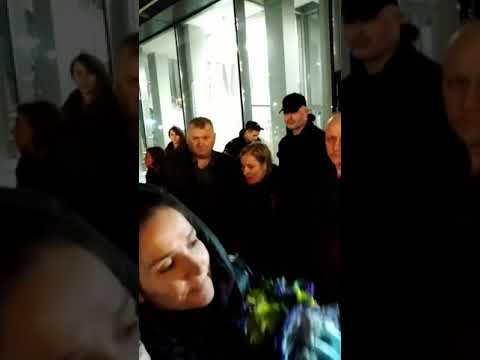 Natalia Oreiro with fans - Arrival to Perm - 11.4.2019