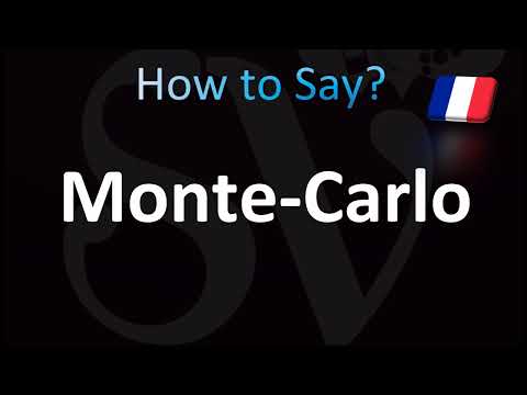 How to Pronounce ''Monte-Carlo'' Correctly! (French, Monaco)