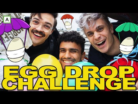 EGG DROP CHALLENGE! - Med Dennis fra Newton!