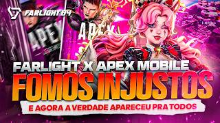 FARLIGHT 84 X APEX MOBILE! NOS FOMOS INJUSTOS COM O GAME! 🔥🔥🔥