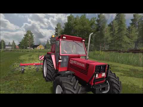 Mowing, Tedding and Windrowing in Sweden (FS17)
