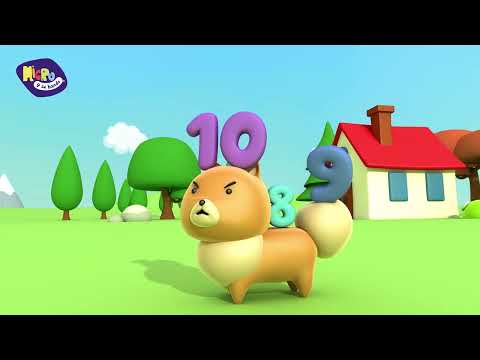 Micro y su banda - Aprende los números (Canción y Cuento infantil)