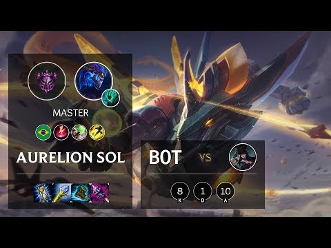 Aurelion Sol Bot vs Caitlyn - BR Master Patch 10.2