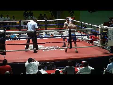 Combate de Alexander Espinoza vs Yáder Cardoza Rounds 1 y 2