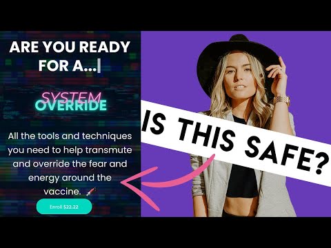Woke YouTuber Sells Vaccine Override Course, is this even safe?