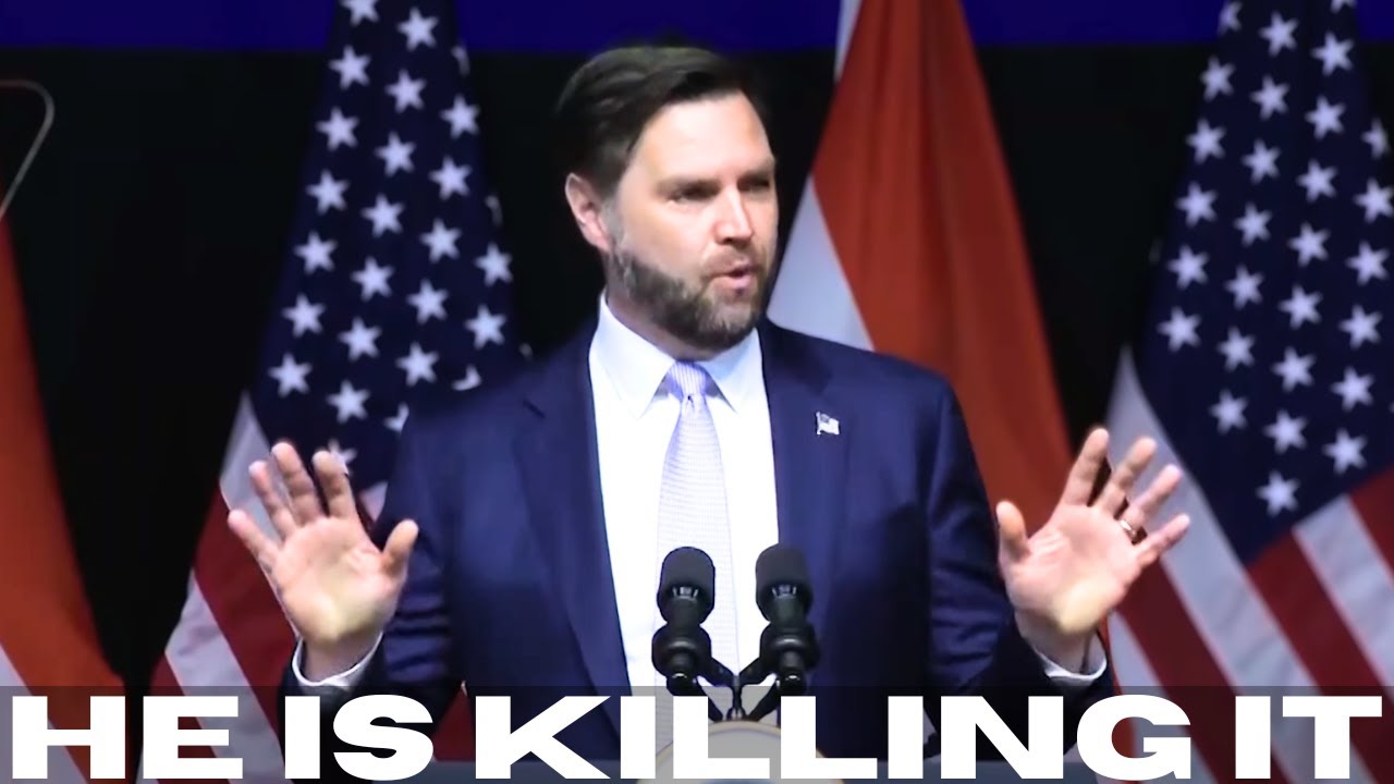 This Just Might Be JD Vance's Best Speech Yet.