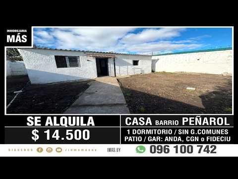 Video de YouTube - Casa Alquiler Sayago Montevideo iMas.uy LM