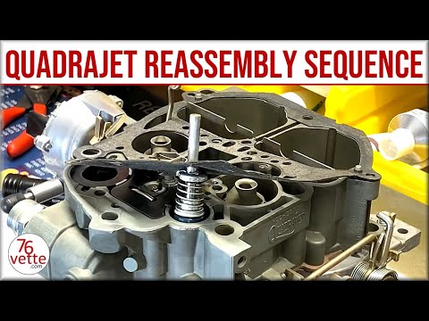 How to Reassemble a Quadrajet Carburetor
