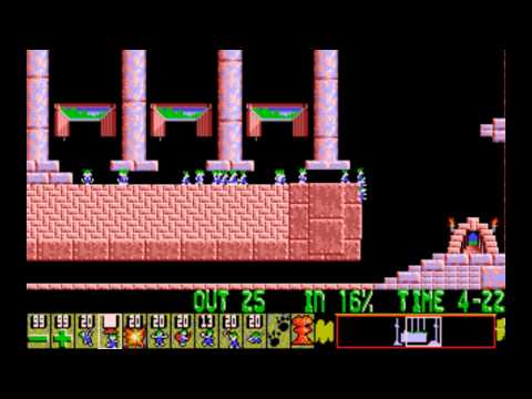 Lemmings [PC] - Level 17: Easy when you know how