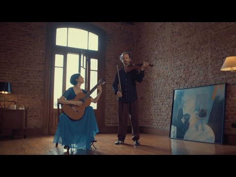 “Adios Nonino” (Astor Piazzolla) Mirta Álvarez (guitarra) y Arthur Bedouelle (violin)