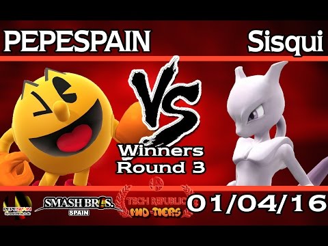 Tech Republic (Mid Tiers) - PEPESPAIN (PAC-MAN) vs Sisqui (Mewtwo) - Round 3