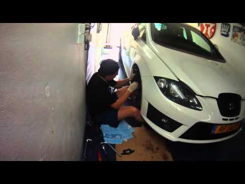 comment demonter poste d'origine seat leon 2