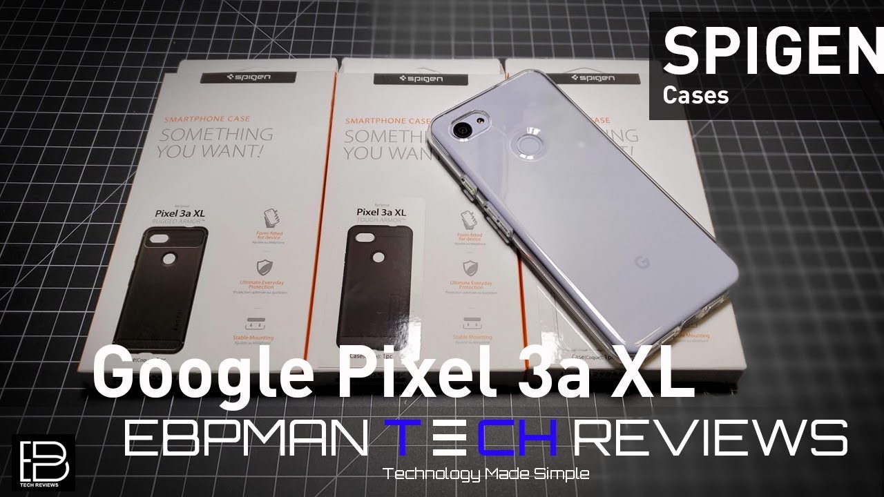 Google Pixel 3a XL and Pixel 3a Cases from Spigen | #Teampixel