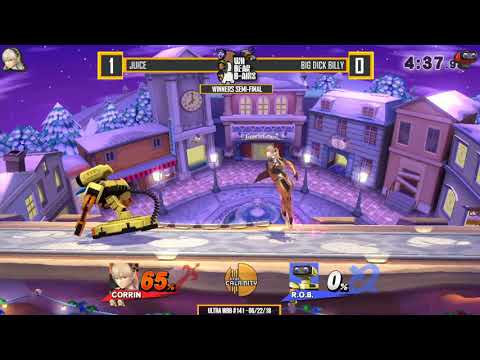 Ultra WBB #141 | Juice vs Big Dick Billy - Winners Semi-Final - Super Smash Bros. for Wii U