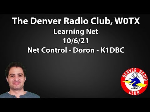 W0TX DRC Learning Net 10/6/21