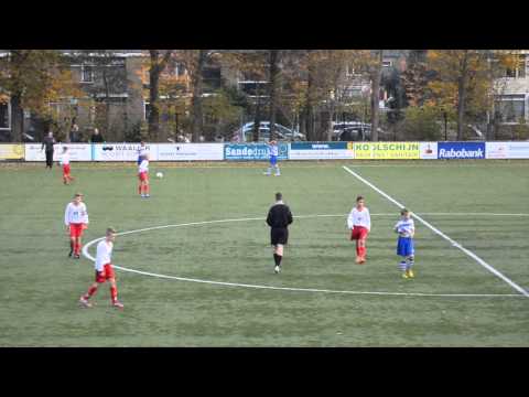 RKDEO D2 - OLIVEO D1 D-jeugdvoetbal in Nootdorp