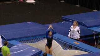 Hally Piontek - Trampoline Routine 1 - 2017 USA Gymnastics Championships