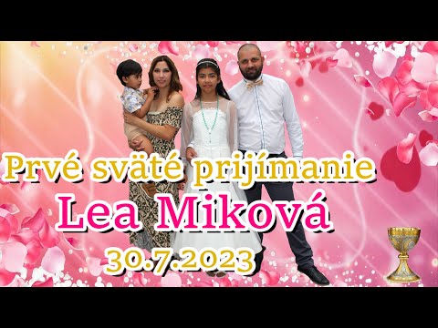 1. Sv prijimanie Lea Mikova - Lukov 30.7.2023