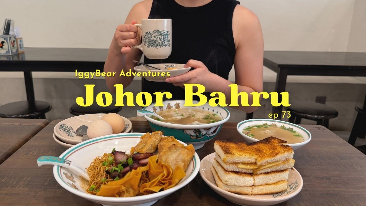 Johor Bahru Food Trip | 2D1N JB Vlog: Best Cafes & Local Eats