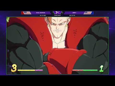 F@X 242 DBFZ - Saul Badman Vs. Jerry - Losers Finals - Dragon Ball FighterZ