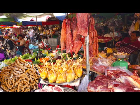 Deum Kor Market On 31-12-20 - Morning Walk Around In Phnom Penh Market Part 2