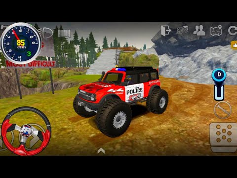 Offroad US Police Monster Truck Mud 3D Driving Motocross Race For Android Gameplay Offroad Outlaws