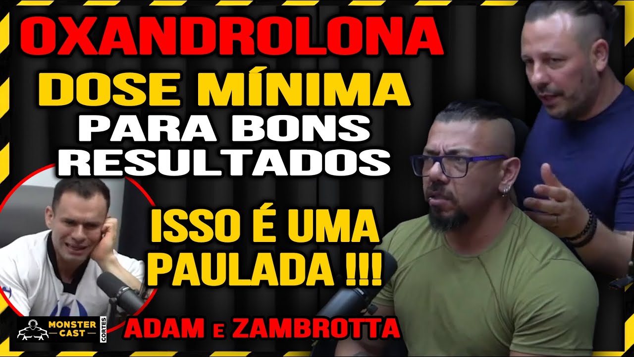 ESSA DOSE MÍNIMA DE OXANDROLONA ASSUSTOU ATÉ O SUPERMAN !!! |