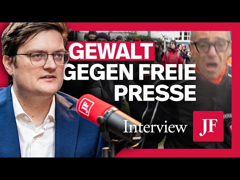 DGB mob attacks journalists | Max Tichy (@TichysEinblick) describes what really happened.