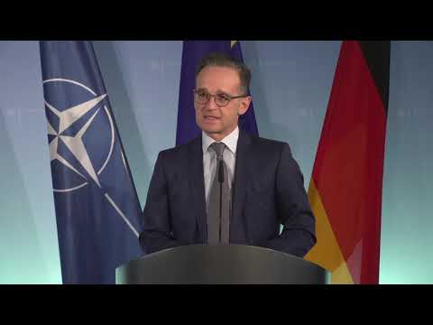 Pressestatement von Außenminister Heiko Maas vor dem virtuellen Brüsseler NATO-Außenministertreffen