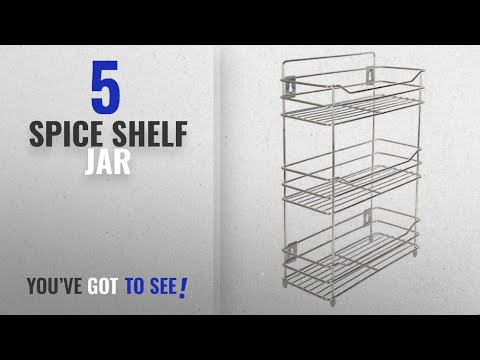Multipurpose storage shelf spice rack