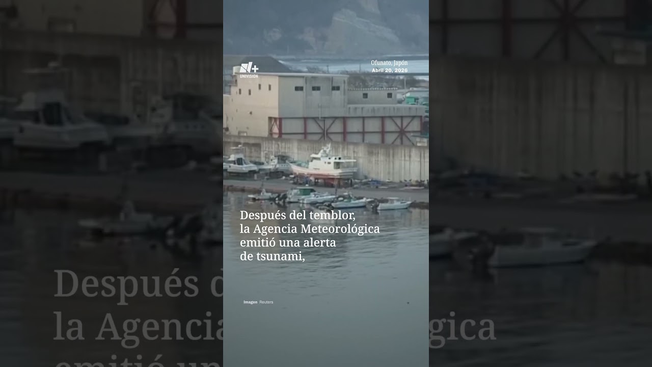 Así Se Vivió el Terremoto de Magnitud 7.5 en Japón