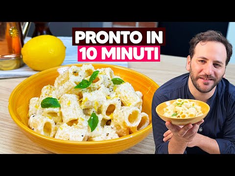 PASTA con la RICOTTA: la ricetta CREMOSA pronta in 10 MINUTI! 🕐​