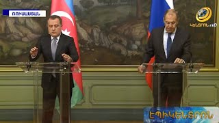 Լավրովն ընդունել է Բայրամովին.ի՞նչ հայտարարություններ են արվել Արցախի հարցի վերաբերյալ