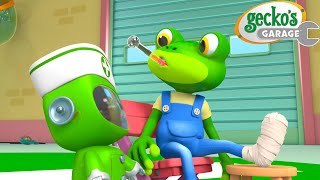 Save Gecko's Foot! | Gecko's Garage 🚚 | Cartoons For Kids | Toddler Fun Learning