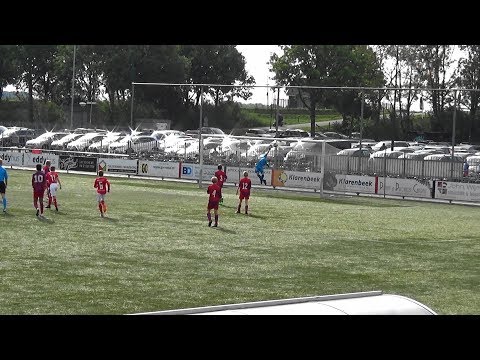 1e helft CDW JO13-1 - DOVO JO13-1 bekerwedstrijd