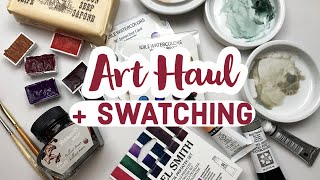 Art Haul - Roman Szmal, Daniel Smith, Sarasa, Pelikan, Jacksons, Master's Hand Cleaner