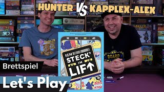 Ich steck im Lift – Brettspiel - Let´s Play mit Alex von Kapplex