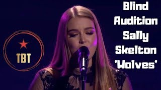 Blind Audition Sally Skelton 'Wolves' The Voice Australia 2018
