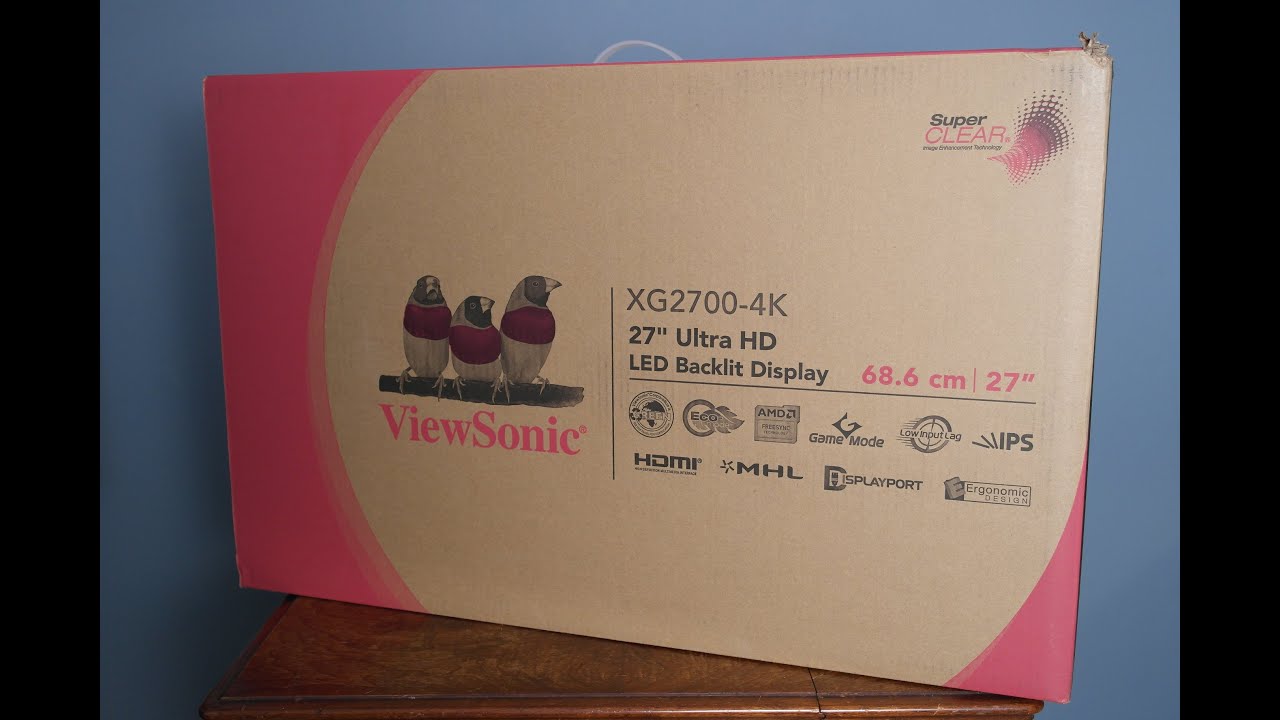 Монитор ViewSonic 27" XG2700-4K черный