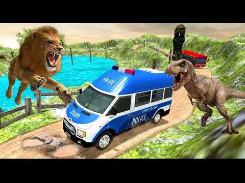 Police Van Hill Driving Games police car chase cop USA🇺🇸 simulator 2022  games - android gameplay#20