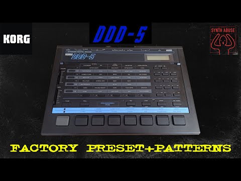 Korg DDD-5 - Drum Machine 80s - Manual Included - Tested image 15