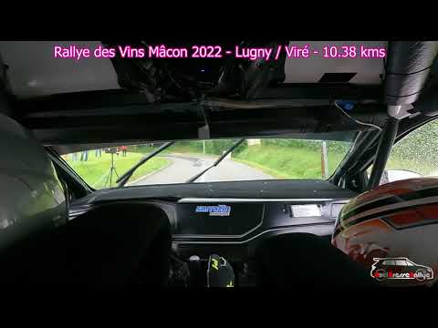 Rallye des Vins Mâcon 2022 - Caméra Embarquée Lecki/Bole Richard - Volkswagen Polo GTI Rally 2 - ES9