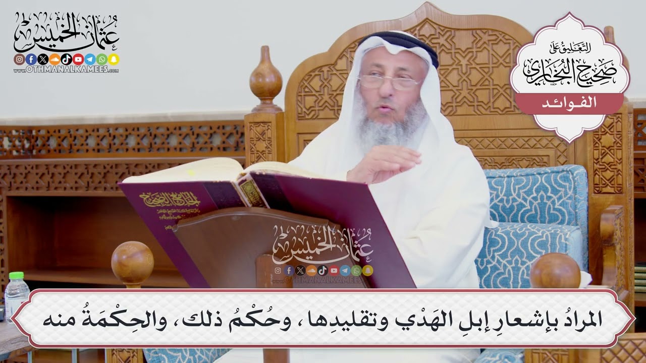 [748] المرادُ بإشعارِ إبلِ الهَدْي وتقليدِها، وحُكْمُ ذلك، والحِكْمَةُ منه - ?