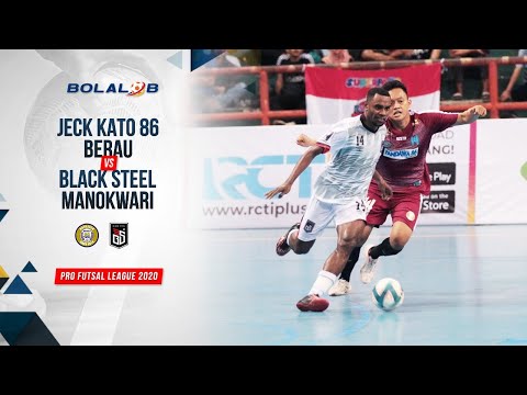 Jeck Kato 86 Berau (1) vs (5) Black Steel Manokwari | Highlights Pro Futsal League 2020