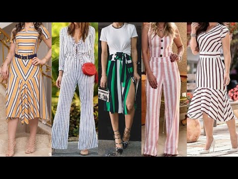 RAYAS UN ESTAMPADO EN TENDENCIA DE MODA 2024 ATUENDOS CON ESTAMPADO DE RAYAS en tendencia de moda 24