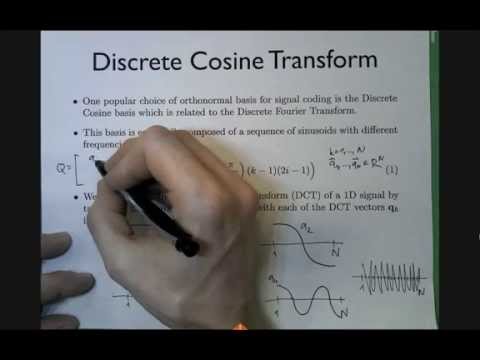 EAS205, 2014, Lecture 13: Transform coding