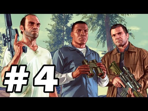 Grand Theft Auto 5 Gameplay Walkthrough Part 4 - GTA 5
