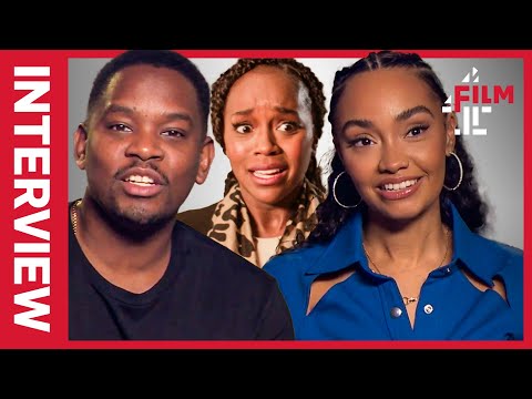 Thumbnail of the video: Leigh-Anne Pinnock, Aml Ameen and Aja Naomi King on new film Boxing Day | Film4