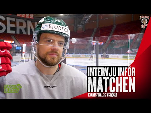 Frölunda: Youtube: Inför kvart nr. 3: Mats Rosseli Olsen med tankarna